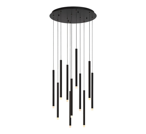 Lib & Co. - 10143-02 - LED Chandelier - Amalfi - Matte Black
