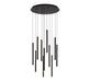 Lib & Co. - 10143-02 - LED Chandelier - Amalfi - Matte Black