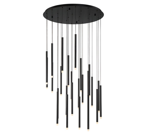 Lib & Co. - 10145-02 - LED Chandelier - Amalfi - Matte BLack