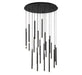Lib & Co. - 10145-02 - LED Chandelier - Amalfi - Matte BLack