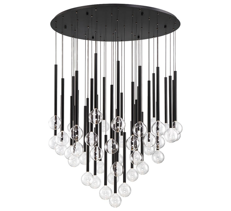 Lib & Co. - 10148-02 - LED Chandelier - Positano - Matte Black