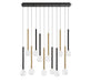 Lib & Co. - 10150-023 - LED Chandelier - Positano - Mixed