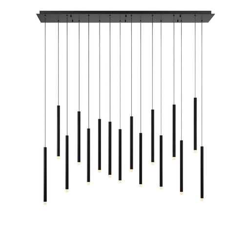 Amalfi LED Chandelier Matte Black