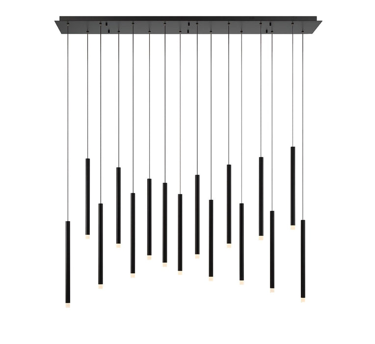 Lib & Co. - 10151-02 - LED Chandelier - Amalfi - Matte Black