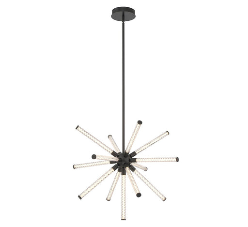 Lib & Co. - 10153-02 - LED Chandelier - Volterra - Matte Black