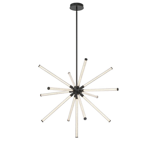 Lib & Co. - 10154-02 - LED Chandelier - Volterra - Matte Black