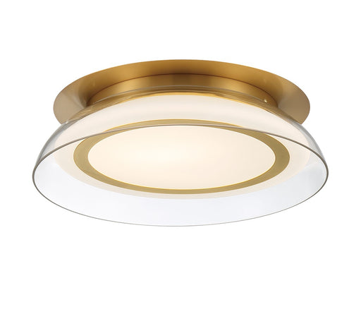 Pescara LED Ceiling Mount Plated Brushed Gold