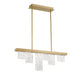 Lib & Co. - 10173-014 - LED Chandelier - Siena - Brushed Gold