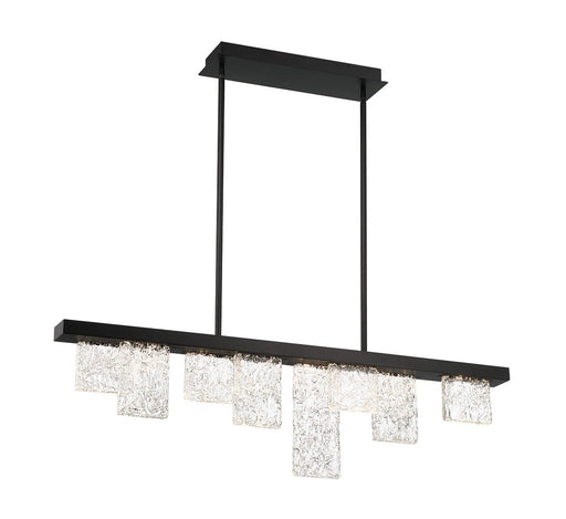 Siena LED Chandelier Brushed Black