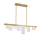Lib & Co. - 10174-014 - LED Chandelier - Siena - Brushed Gold