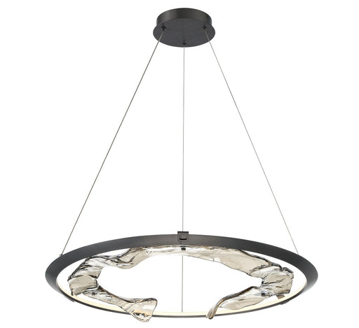 Nettuno LED Chandelier Metallic Brushed Grey