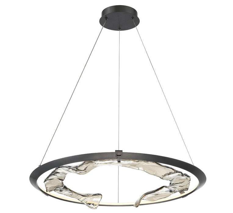 Lib & Co. - 10176-015 - LED Chandelier - Nettuno - Metallic Brushed Grey