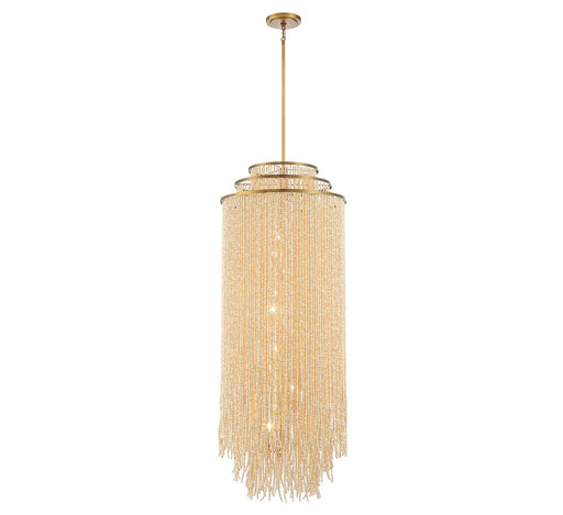 Molfetta 12 Light Chandelier Antique Brass