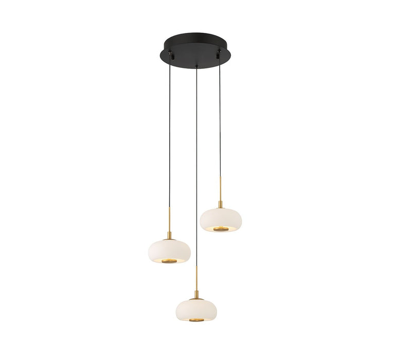 Lib & Co. - 10194-02 - LED Pendant - Adelfia - Matte Black