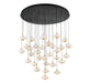 Lib & Co. - 10197-02 - LED Chandelier - Adelfia - Matte Black