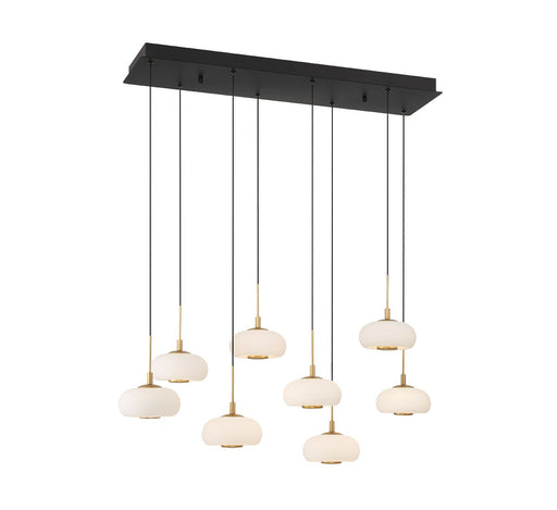 Adelfia LED Chandelier Matte Black