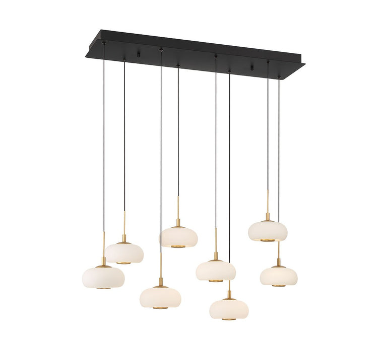 Lib & Co. - 10198-02 - LED Chandelier - Adelfia - Matte Black