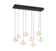 Lib & Co. - 10198-02 - LED Chandelier - Adelfia - Matte Black