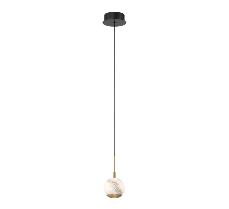 Lib & Co. - 10202-02 - LED Pendant - Baveno - Matte Black