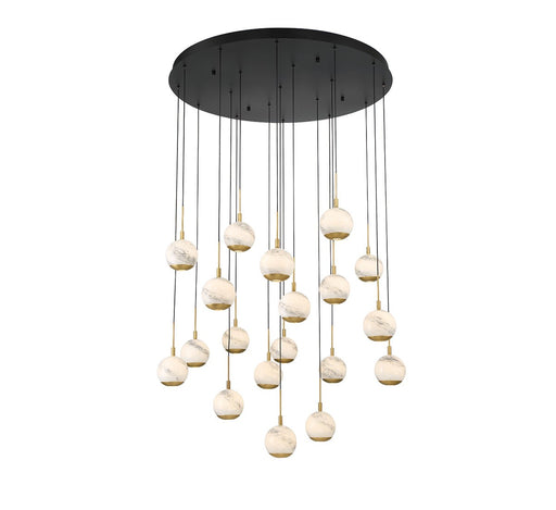 Lib & Co. - 10205-02 - LED Chandelier - Baveno - Matte Black