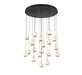 Lib & Co. - 10205-02 - LED Chandelier - Baveno - Matte Black