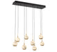 Lib & Co. - 10207-02 - LED Chandelier - Baveno - Matte Black