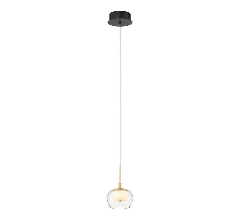 Lib & Co. - 10211-02 - LED Pendant - Manarola - Matte Black