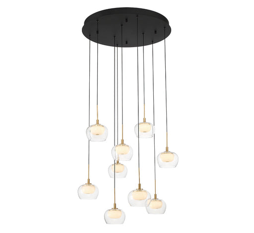 Lib & Co. - 10213-02 - LED Chandelier - Manarola - Matte Black