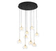 Lib & Co. - 10213-02 - LED Chandelier - Manarola - Matte Black