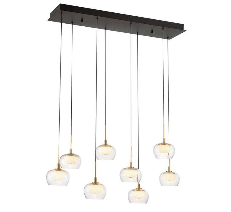 Lib & Co. - 10216-02 - LED Chandelier - Manarola - Matte Black
