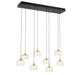 Lib & Co. - 10216-02 - LED Chandelier - Manarola - Matte Black