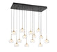Lib & Co. - 10218-02 - LED Chandelier - Manarola - Matte Black