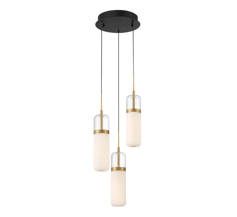 Lib & Co. - 10221-02 - LED Pendant - Verona - Matte Black