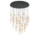 Lib & Co. - 10224-02 - LED Chandelier - Verona - Matte Black