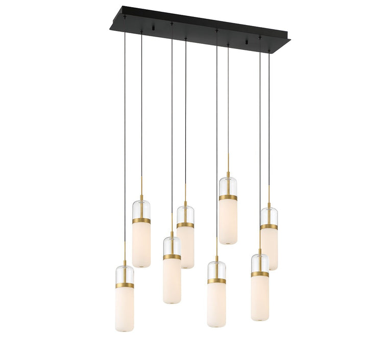 Lib & Co. - 10225-02 - LED Chandelier - Verona - Matte Black