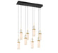 Lib & Co. - 10225-02 - LED Chandelier - Verona - Matte Black