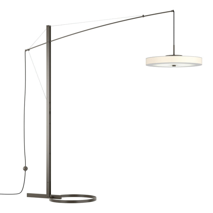 Hubbardton Forge - 234510-LED-07-SH1970 - LED Floor Lamp - Disq - Dark Smoke