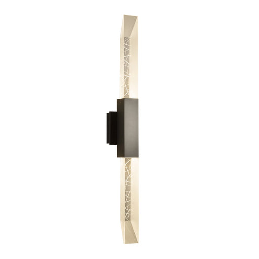 Refraction Two Light Outdoor Wall Sconce