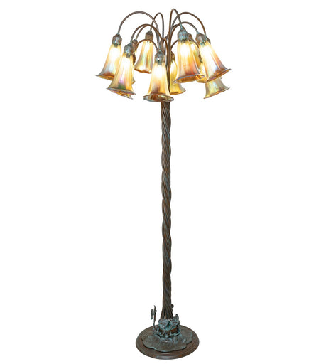 Amber 12 Light Floor Lamp