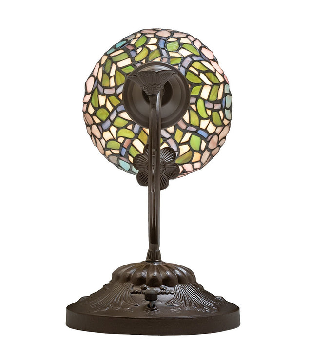 Meyda Tiffany - 36114 - One Light Wall Sconce - Wisteria - Mahogany Bronze