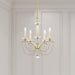 Schonbek - BC7105N-44PBZ - Five Light Chandelier - Priscilla - Heirloom Silver