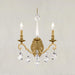 Schonbek - RN3861N-22H - Two Light Wall Sconce - Renaissance Nouveau - Heirloom Gold