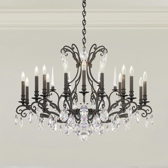 Schonbek - RN3892N-51H - 18 Light Chandelier - Renaissance Nouveau - Black