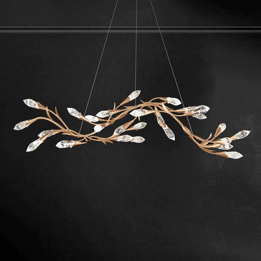 Schonbek - S2456-26OH - LED Linear Pendant - Secret Garden - French Gold