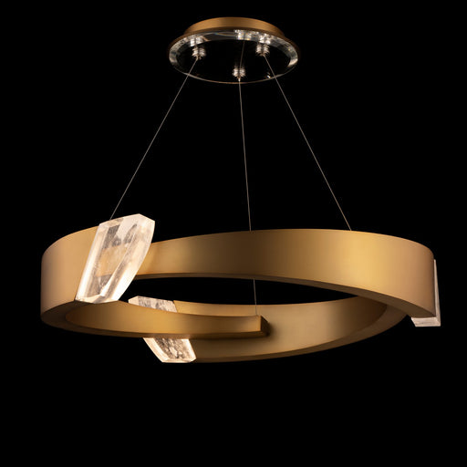 Schonbek - S4834-700OH - LED Pendant - Embrace - Aged Brass