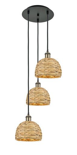 Downtown Urban Three Light Pendant