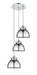 Innovations - 113B-3P-PC-M14-PC - Three Light Pendant - Ballston - Polished Chrome