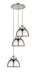 Innovations - 113B-3P-PN-M14-PN - Three Light Pendant - Ballston - Polished Nickel