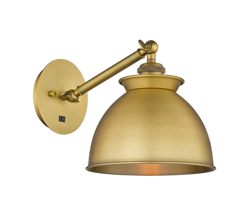 Innovations - 317-1W-BB-M14-BB - One Light Wall Sconce - Ballston - Brushed Brass