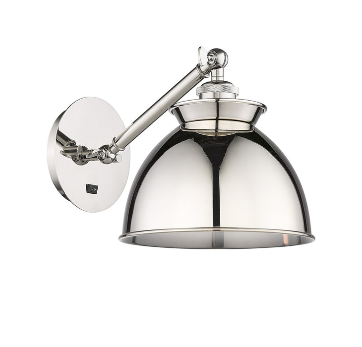 Innovations - 317-1W-PN-M14-PN - One Light Wall Sconce - Ballston - Polished Nickel